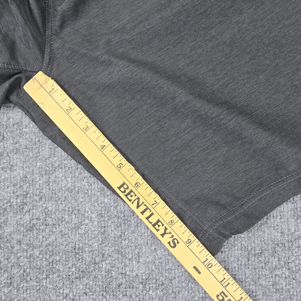 prAna Men's Peak to Creek Shorts Large Heather Gray Athletic Stretch 9" Inseam - Picture 8 of 8